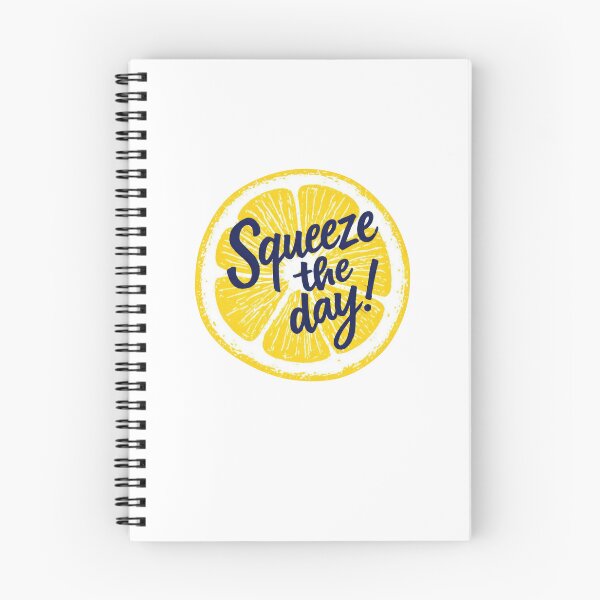 Item preview, Squeeze The Day – Cute Blue & Yellow Citrus Illustration designed and sold by EVESTUDIOART.