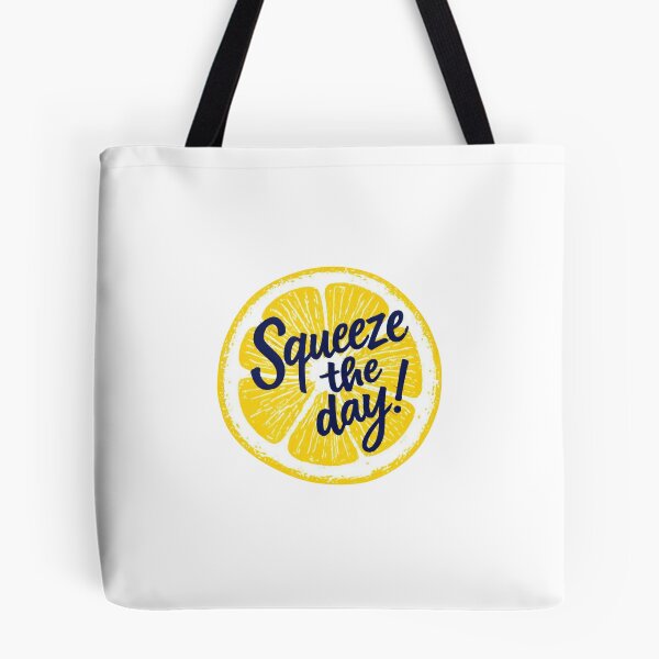 Item preview, Squeeze The Day – Cute Blue & Yellow Citrus Illustration designed and sold by EVESTUDIOART.