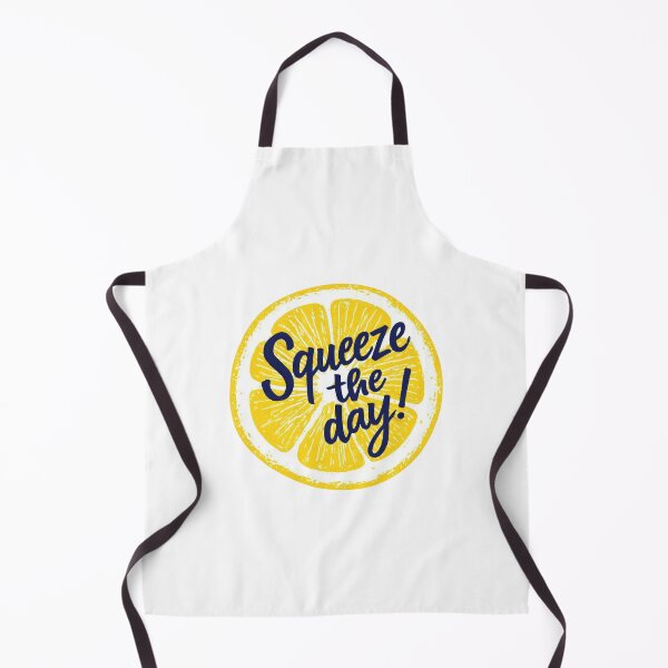 Item preview, Squeeze The Day – Cute Blue & Yellow Citrus Illustration designed and sold by EVESTUDIOART.