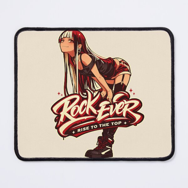 Item preview, Rock Ever Streetwear Graffiti Logo Anime Style designed and sold by ANIKO STORE.