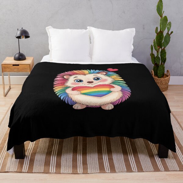Item preview, Rainbow Hedgehog designed and sold by jkrphoto.