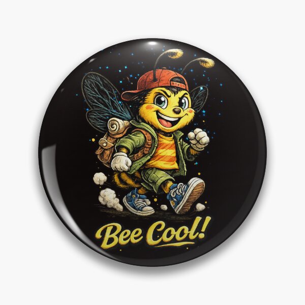 Item preview, Bee Cool! Funny Cartoon Bee Graphic designed and sold by Tadeusz1.