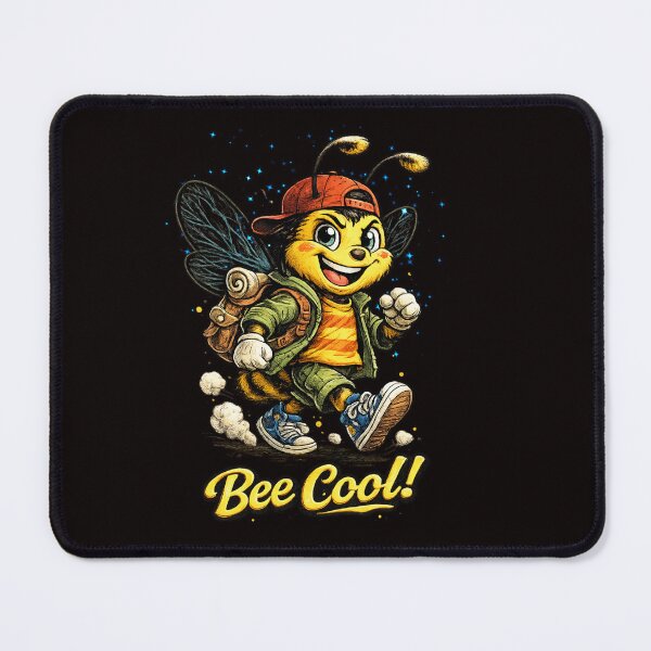 Item preview, Bee Cool! Funny Cartoon Bee Graphic designed and sold by Tadeusz1.