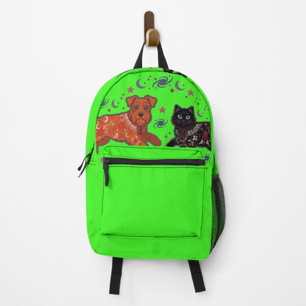 Item preview, Cute Ukrainian Cat and Dog in Vyshyvanka Cosmic Art designed and sold by NadinGerasi.