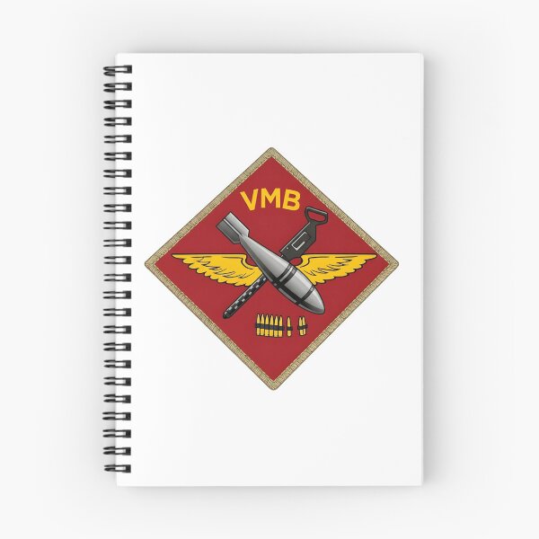 Item preview, US Marine Corps World War II Marine Bomber Squadron VMB Patch designed and sold by CharlieDesings.