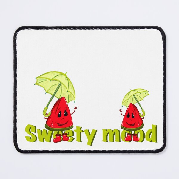Item preview, Summer mood positive watermelons with umbrellas designed and sold by Maryart8.