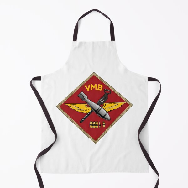 Item preview, US Marine Corps World War II Marine Bomber Squadron VMB Patch designed and sold by CharlieDesings.