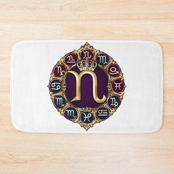 Item preview, Royal Astrology Wheel Monogram Emblem designed and sold by Zodiac Celestial Art.