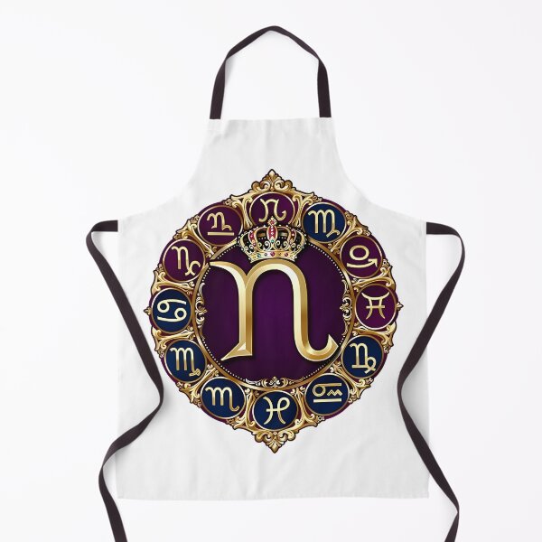Item preview, Royal Astrology Wheel Monogram Emblem designed and sold by Zodiac Celestial Art.