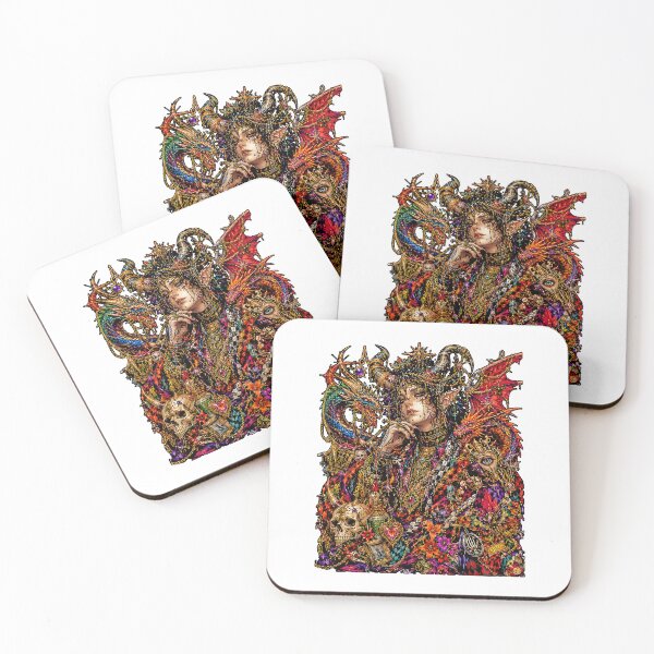 Item preview, Chaos Demon Elf Queen Dragon designed and sold by graphixpolash.