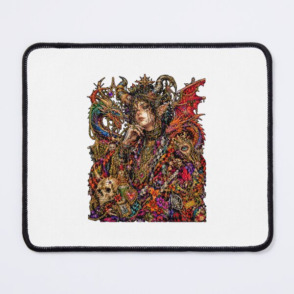 Item preview, Chaos Demon Elf Queen Dragon designed and sold by graphixpolash.