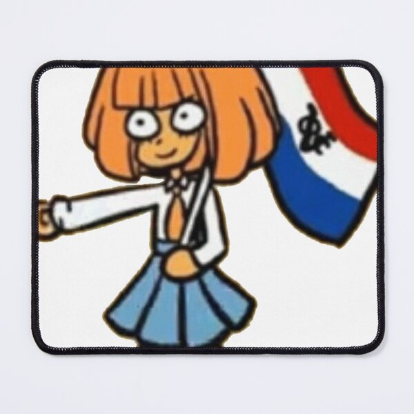 Item preview, Adorable Patriotic Mymy Schoppenboer Netherlands flag Doodle designed and sold by Based History.