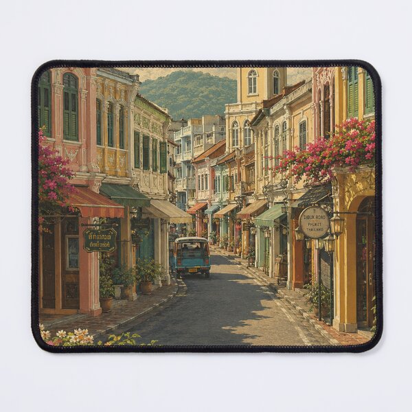 Item preview, Vintage Escapes Across Phuket Paradise, Dibuk Road, Thailand designed and sold by BlareBlare.