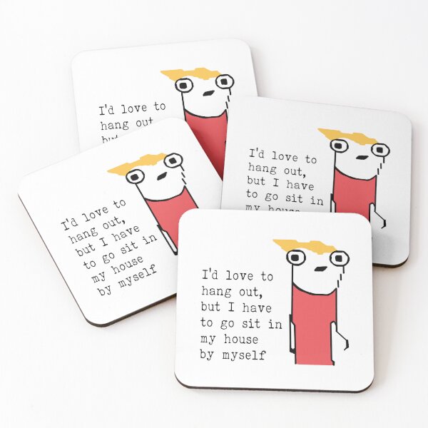 Item preview, I'd love to hang out... designed and sold by witchlingart.