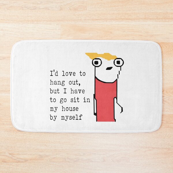 Item preview, I'd love to hang out... designed and sold by witchlingart.