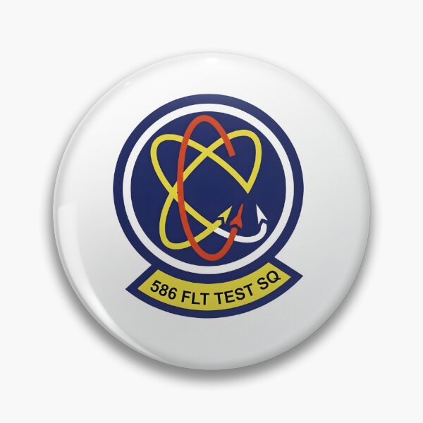 Item preview, US Air Force 586th Flight Test Squadron Official Emblem Patch designed and sold by CharlieDesings.
