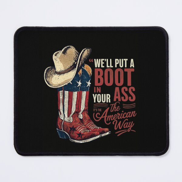 Item preview, Patriotic Cowboy Boots The American Way Vintage Design designed and sold by haitrieuic96.