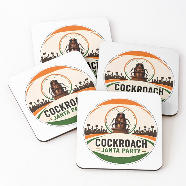 Item preview, Cockroach Janta Party Logo designed and sold by GraphicGaze13.