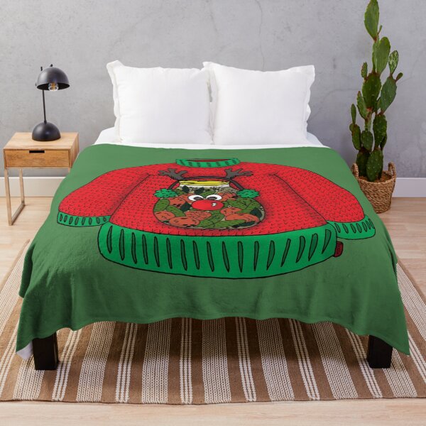 Item preview, Pickled Rudolph – Surreal Ugly Christmas Sweater Art designed and sold by MyxaART.