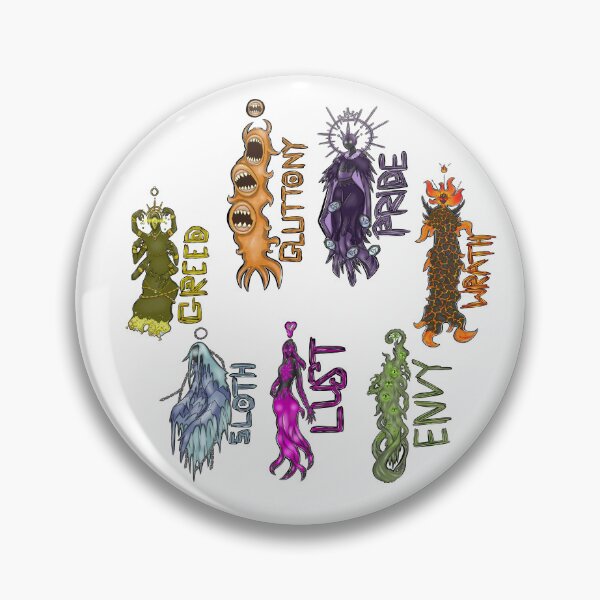 Item preview, 7 deadly sins designed and sold by Purplecatty444.