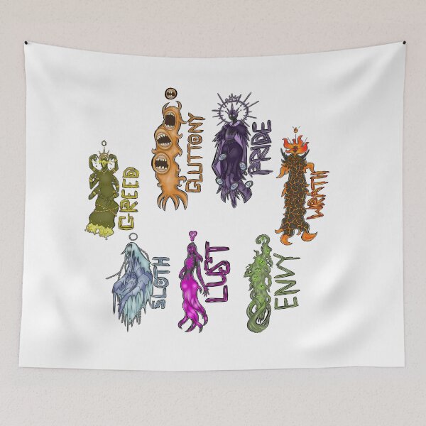 Item preview, 7 deadly sins designed and sold by Purplecatty444.
