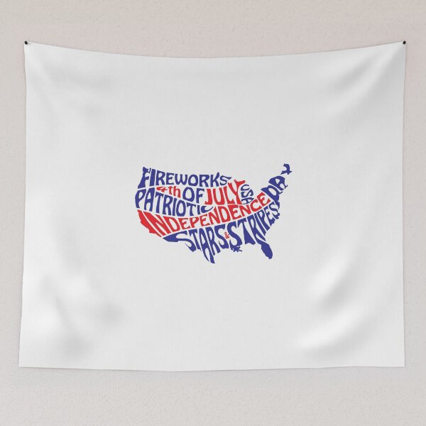 Item preview, United States Word Map designed and sold by RickTShop.