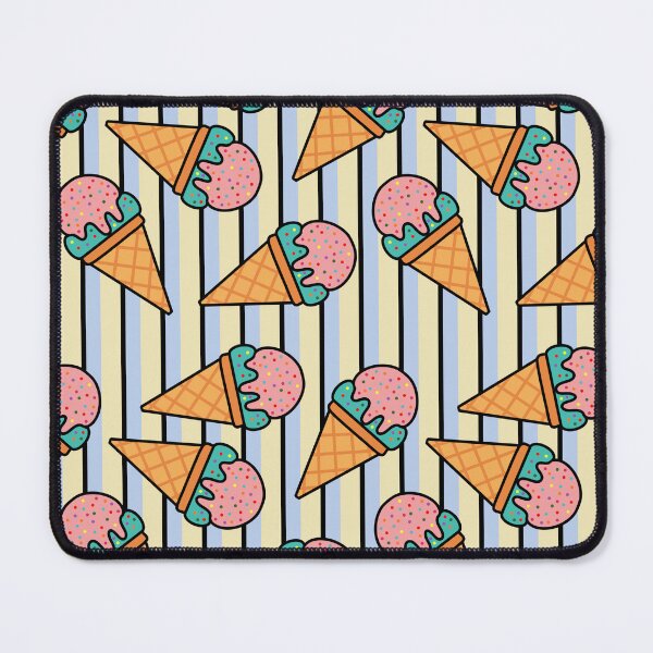 Item preview, Ice cream seamless repeating pattern designed and sold by SeamlessDsign.