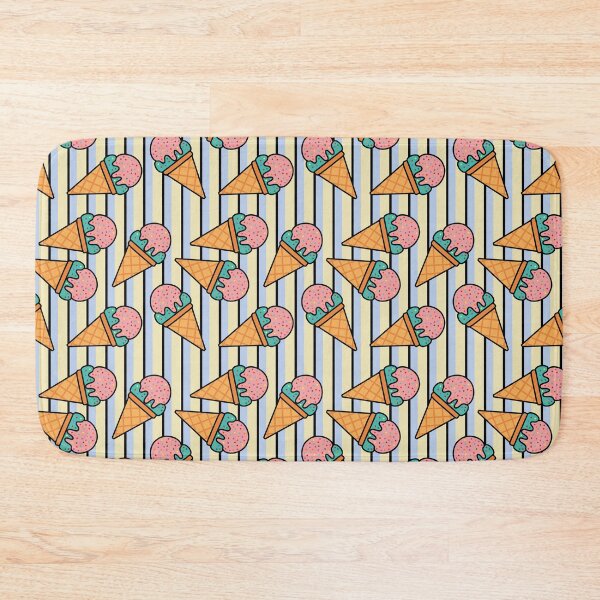 Item preview, Ice cream seamless repeating pattern designed and sold by SeamlessDsign.