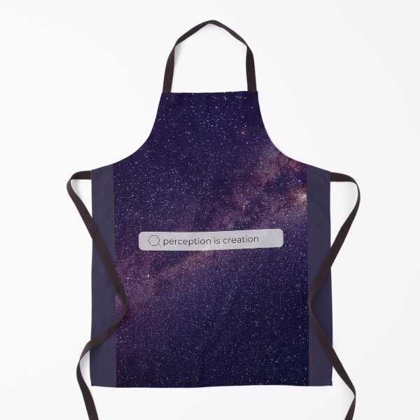 Item preview, Perception is Creation - Cosmic Space Search Bar Art designed and sold by samahl_l.