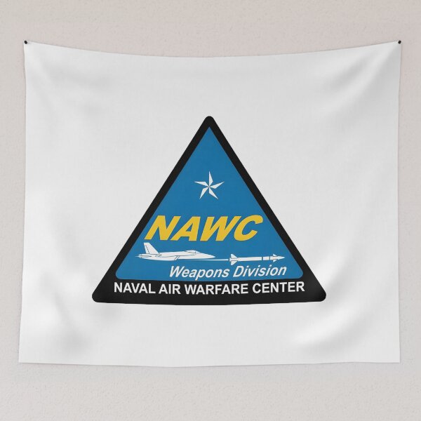 Item preview, US Navy Naval Air Warfare Center Weapons Division Official Patch designed and sold by CharlieDesings.