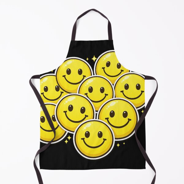 Item preview, Cute Yellow Smiley Faces Kawaii Aesthetic Happy Vibes designed and sold by AONLINE  .