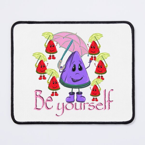 Item preview, Be yourself positive thinking t shirt watermelon designed and sold by Maryart8.