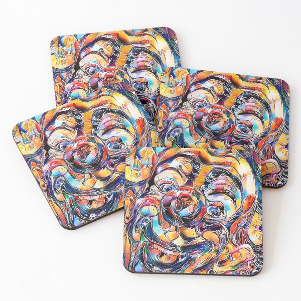 Item preview, Carnival Distorted Clown designed and sold by CyndiEpps.