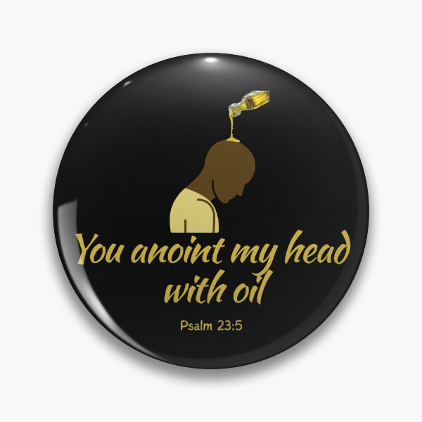 Item preview, You Anoint My Head With Oil – Psalm 23:5 Christian T-shirt Scripture Design designed and sold by Conduit Tees.