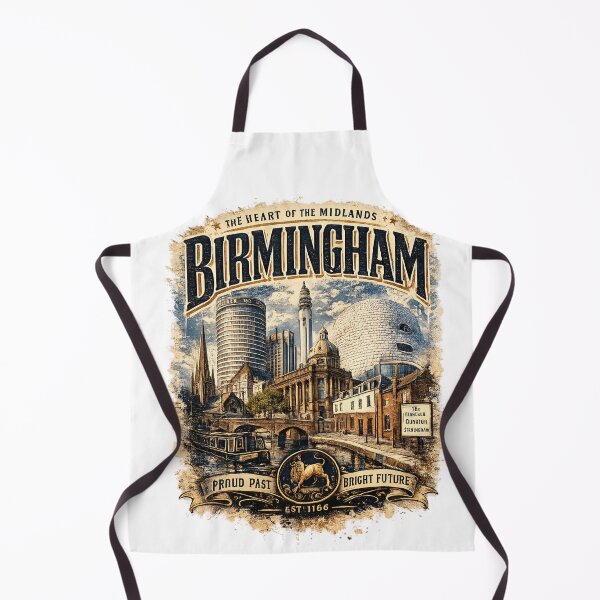 Item preview, Birmingham England Retro Vintage T-Shirt | UK City Graphic Tee Gift designed and sold by extremeshirt.