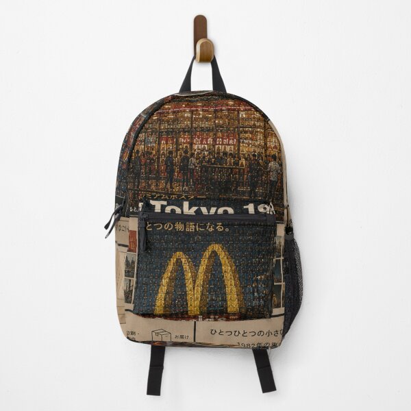 Item preview, Vintage Japanese McDonald's Tokyo Mosaic 1982 designed and sold by JcAbstractArt.