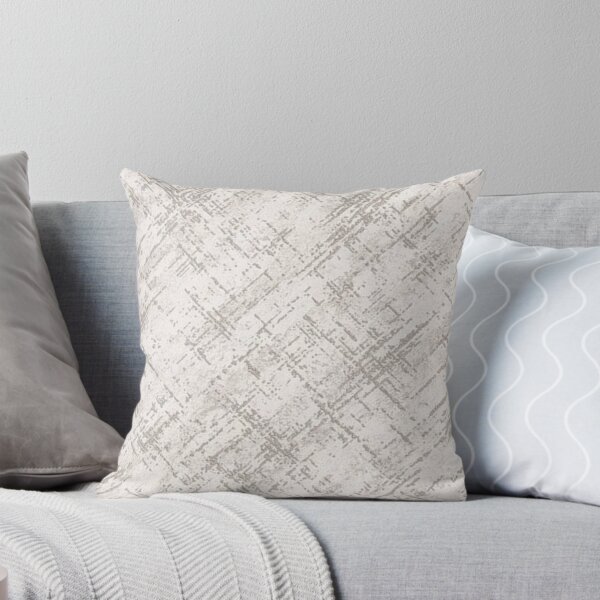 Item preview, Cream White and Grey Abstract Textured Pattern designed and sold by ZedColors.