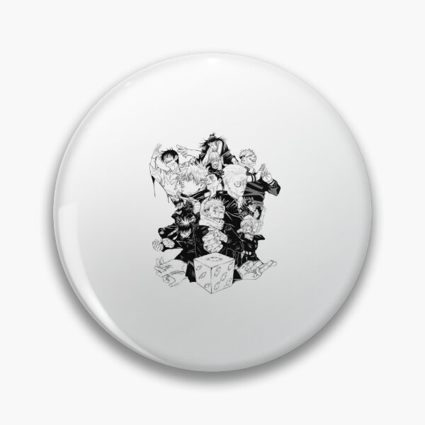Item preview, Jujutsu Sorcerers and Villains Chibi Group Piled Around Prison Realm designed and sold by Deviantfant.