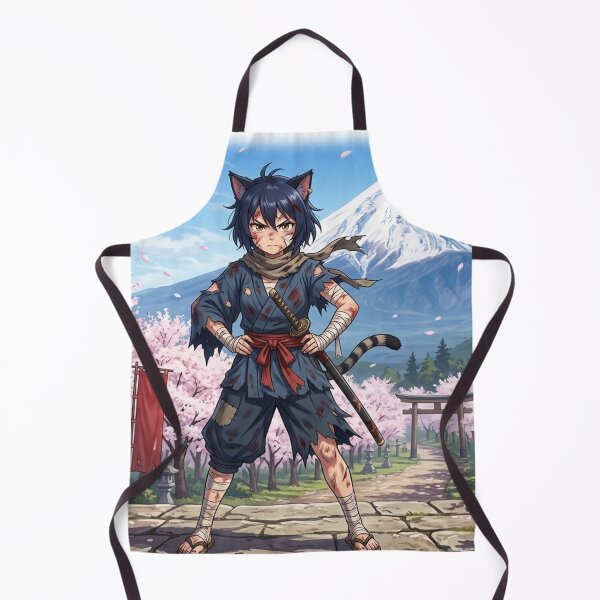 Item preview, Japanese cat-girl samurai designed and sold by HD3284.