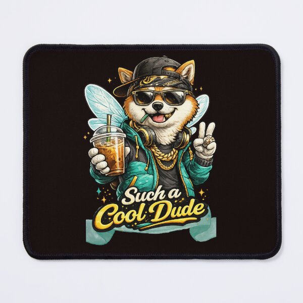 Item preview, Such a Cool Dude Funny Shiba Streetwear Graphic designed and sold by Tadeusz1.