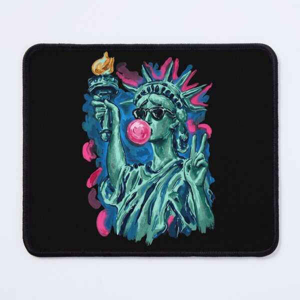 Item preview, Cool Statue of Liberty Bubblegum Pop Art - Modern Patriotic Peace Sign designed and sold by haitrieuic96.