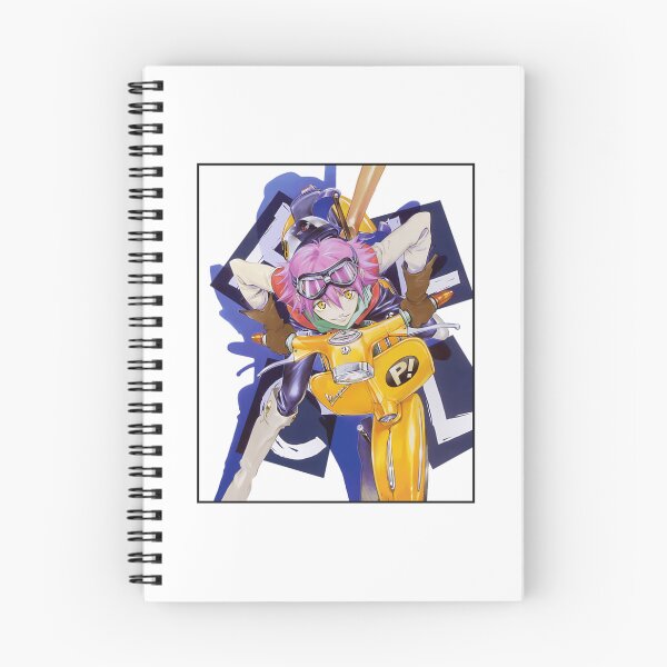 Item preview, Haruko Vespa Anime Graphic Poster Design designed and sold by CourtneyPaigeD.