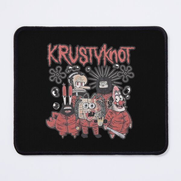 Item preview, Krusty Knot SpongeBob Slipknot Band Mashup Parody designed and sold by laranbibib.
