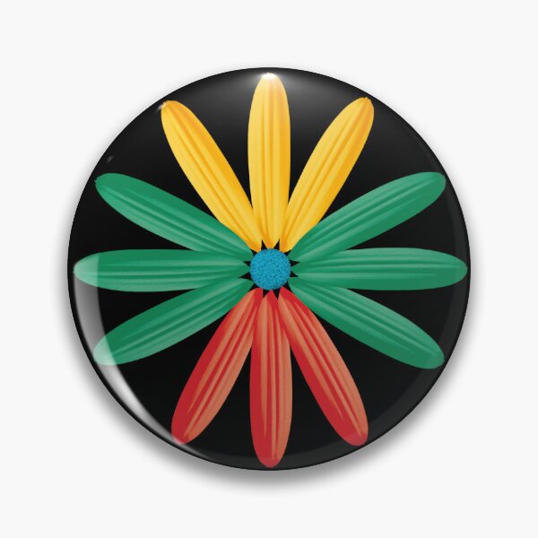 Item preview, Fantasy Flower Flag - Lithuania designed and sold by debzydesign.