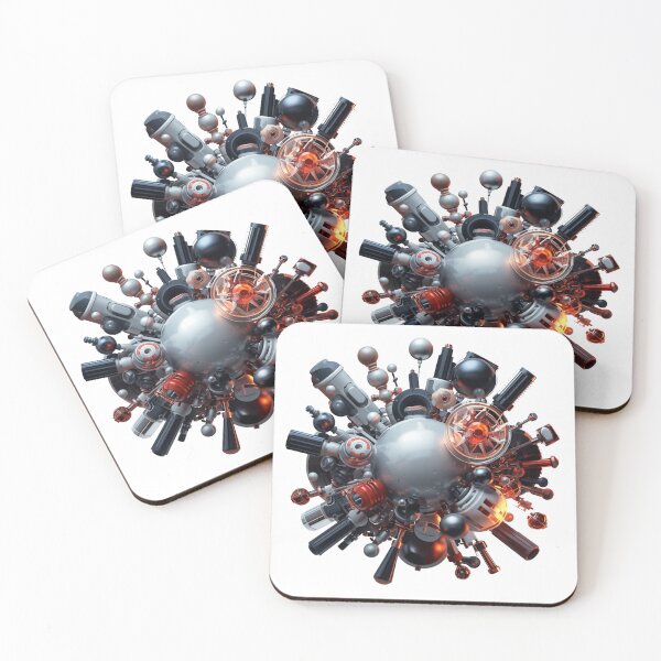 Item preview, Futuristic 3D mechanical sphere: 10 modern and captivating technological designs designed and sold by UNIVERS MILDA.