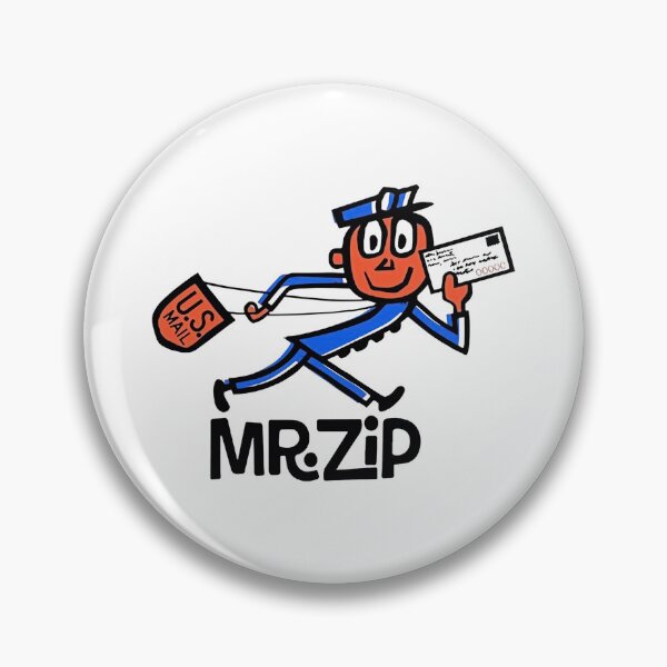 Item preview, Vintage USPS Mr Zip Mail Character Illustration designed and sold by laranbibib.