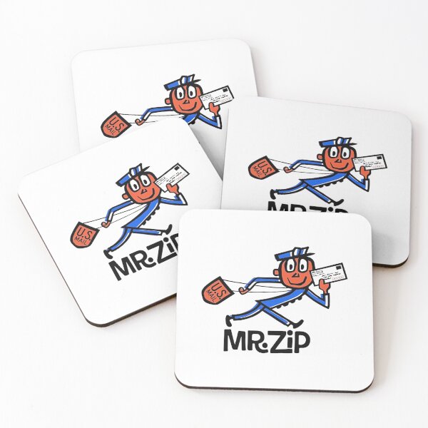 Item preview, Vintage USPS Mr Zip Mail Character Illustration designed and sold by laranbibib.