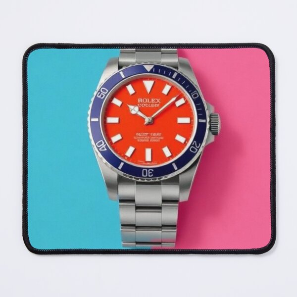 Item preview, Luxury watch on a blue and pink background designed and sold by RAISC.