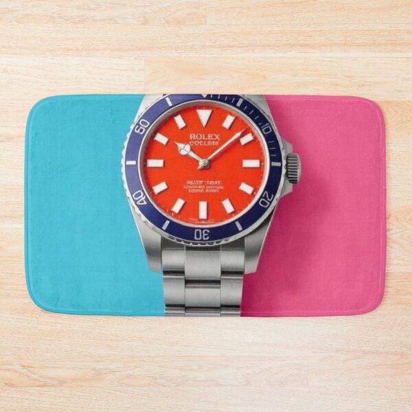 Item preview, Luxury watch on a blue and pink background designed and sold by RAISC.