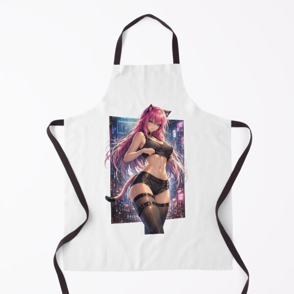 Item preview, Cyberpunk Neon Catgirl | Futuristic Anime Aesthetic designed and sold by AnimDream .